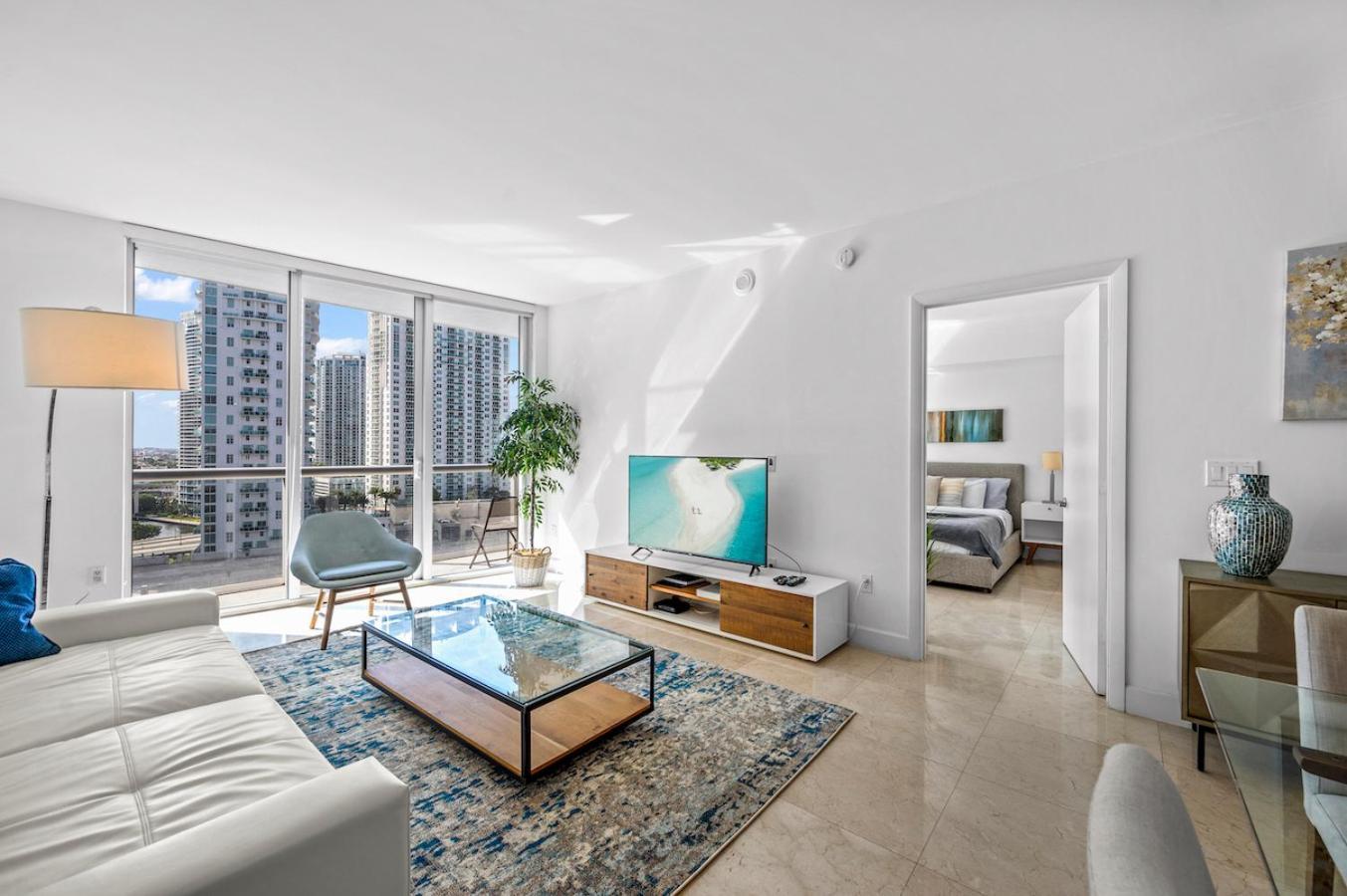 *W Icon Brickell- Luxury 2Br Highrise Corner Condo** Маямі Екстер'єр фото