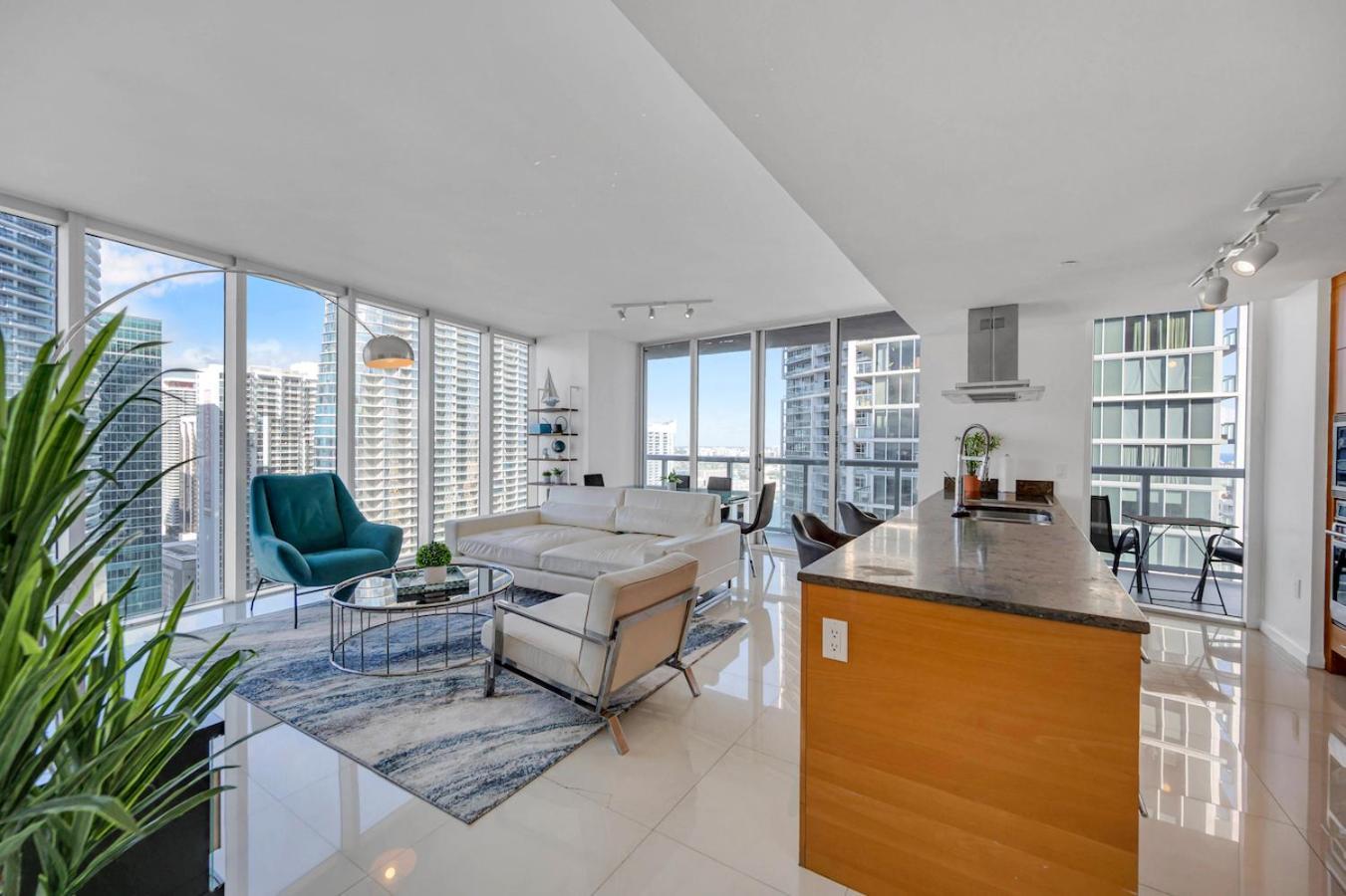 *W Icon Brickell- Luxury 2Br Highrise Corner Condo** Маямі Екстер'єр фото