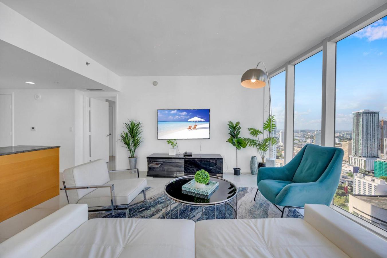 *W Icon Brickell- Luxury 2Br Highrise Corner Condo** Маямі Екстер'єр фото