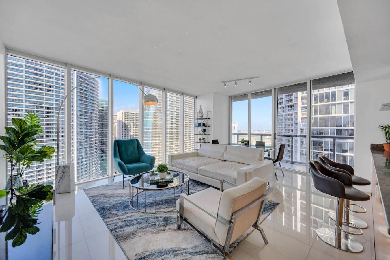 *W Icon Brickell- Luxury 2Br Highrise Corner Condo** Маямі Екстер'єр фото