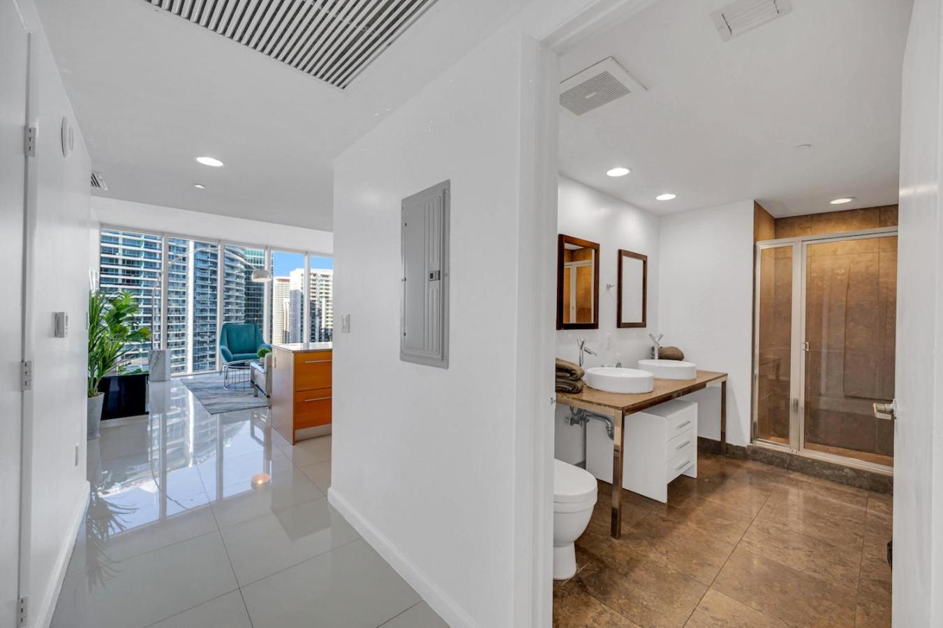 *W Icon Brickell- Luxury 2Br Highrise Corner Condo** Маямі Екстер'єр фото